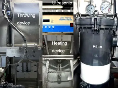 Double Chamber Wet Blasting Equipment DC-40