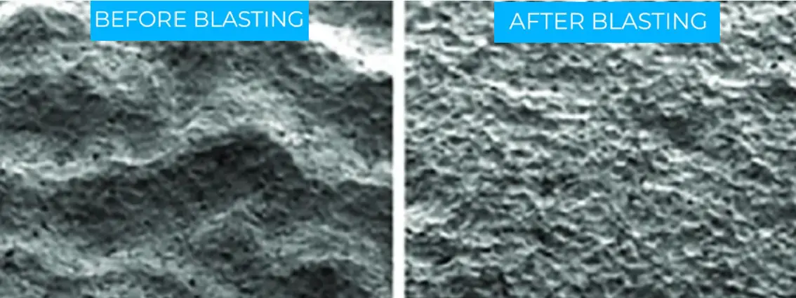 Peening-of-metal-parts
