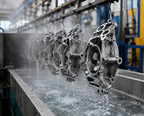 wet blasting