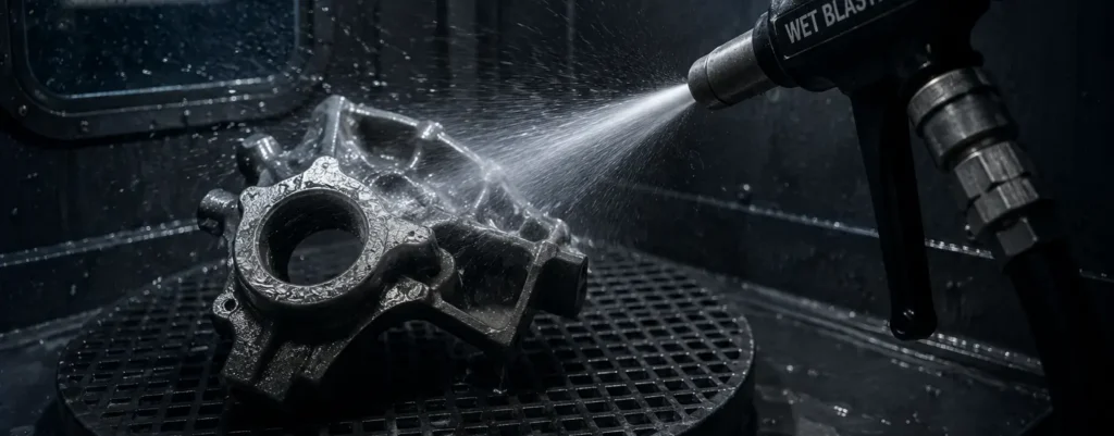 wet blasting machine china supplier